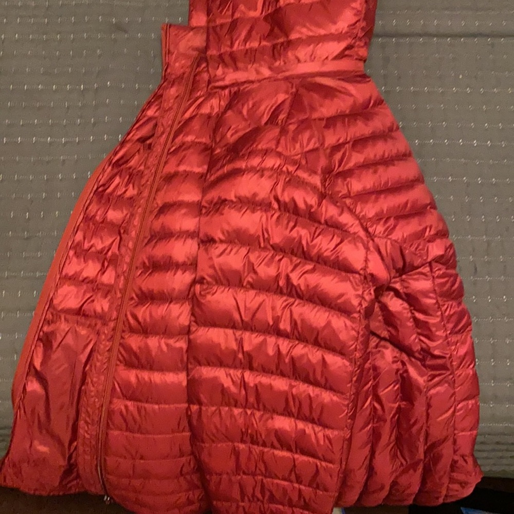 Red puffer jacket - Picture 2 of 4